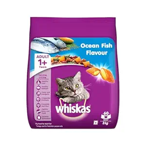 Whiskas Adult (1+ Years) Dry Cat Food, Ocean Fish Flavour
