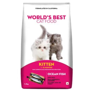 World's Best Cat Dry Kitten Food (1-12 Months), Ocean Fish
